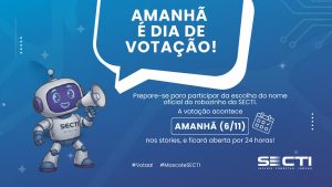 Escolha o nome do novo mascote da Secretaria de Ciência, Tecnologia e Inovação do DF