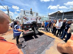 Novacap investe em caminhões térmicos para ampliar ações de manutenção asfáltica