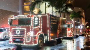 Magia sobre rodas: Caravana Iluminada da Coca-Cola chega ao TGS no dia 15 de dezembro
