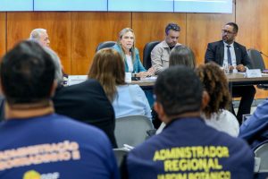 Em reunião, Celina Leão apresenta balanço do sistema Administração Regional 24 Horas
