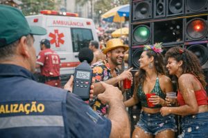 Som alto no Carnaval pode causar perda auditiva
