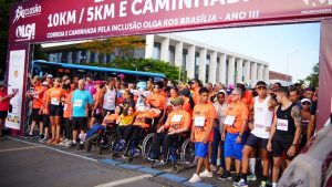 Brasília recebe a Corrida e Caminhada pela Inclusão Olga Kos – Março de 2026