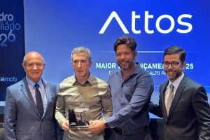Grupo ATTOS é um dos destaques do Quadro Imobiliário 2026 como Maior em Lançamentos 2025 no segmento de Médio e Alto Padrão
