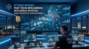 Segurança pública do DF testa projetos de inteligência artificial para ampliar resposta operacional