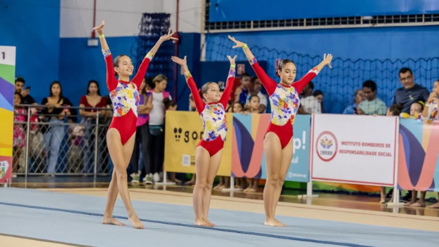 Copa Brasília de Ginástica movimenta famílias, clubes e a economia local