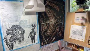 Exposição “Perder a Borda”, do artista plástico Daniel Jacaré, estreia no Espaço Cultural Renato Russo nesta sexta (22/05)