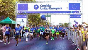 Brasília recebe neste sábado a Corrida da União Europeia com largada ao pôr do sol na Esplanada