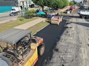 Asfalto novo reforça transformação urbana da Superquadra Park Sul