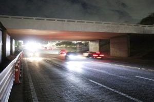 Faixas liberadas sob viadutos do Eixão melhoram o tráfego da região