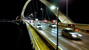 Ponte JK terá faixas interditadas nesta quinta-feira (9)