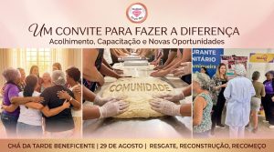 Instituto Ela por Elas promove Chá da Tarde Beneficente e busca apoio de empresas da capital