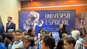 Exposição leva experiências imersivas sobre exploração espacial ao Planetário de Brasília