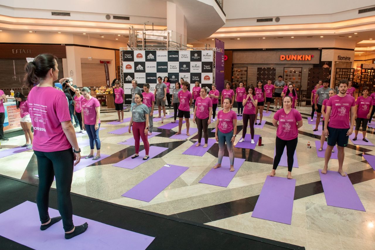 Outubro Rosa em movimento: Pátio Brasil recebe o Pink Flow, uma manhã de saúde, prevenção e autocuidado