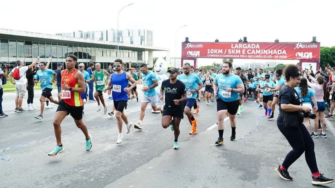 Cada passo conta: corrida inclusiva convida Brasília a participar de uma causa social