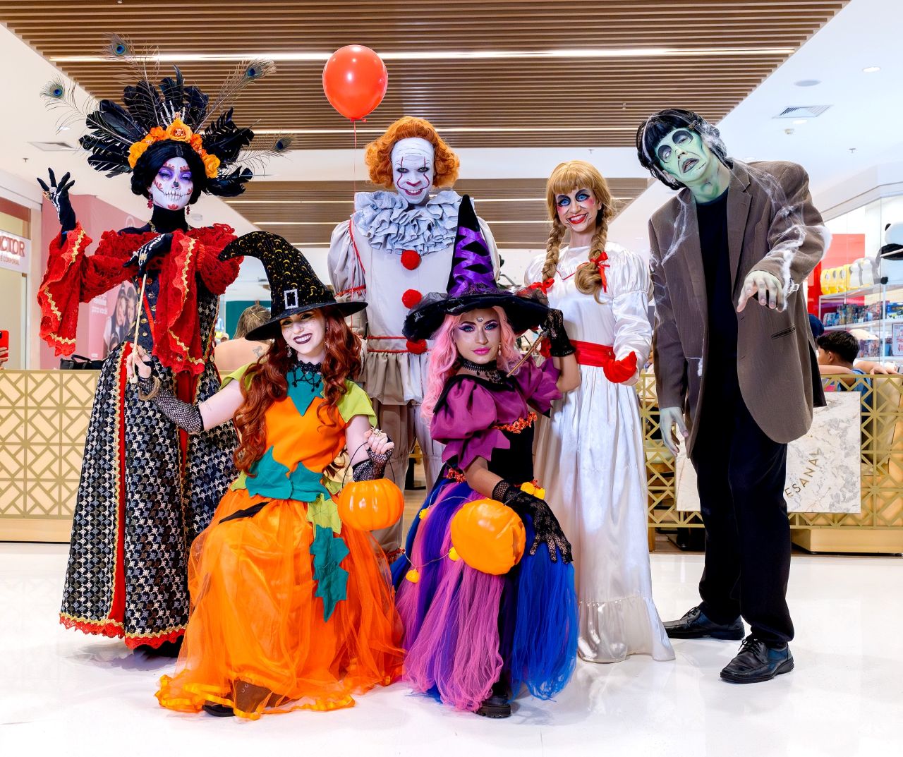 Halloween com gostosuras e travessuras no Parkshopping